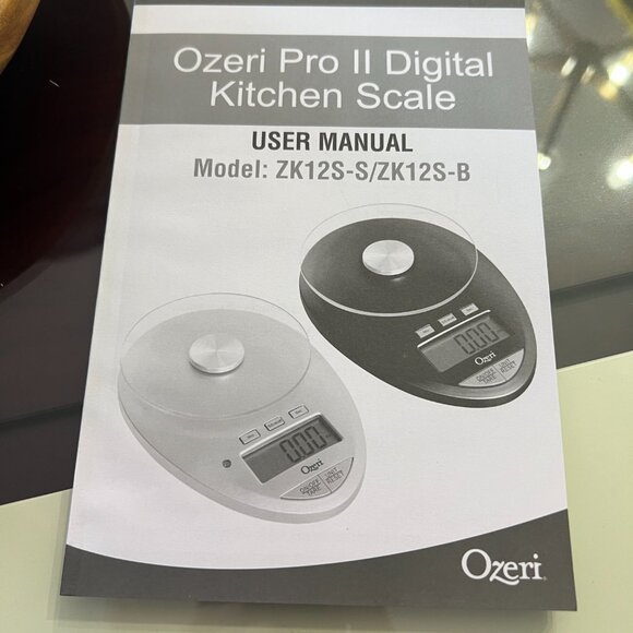 Ozeri Brand New Pro II Kitchen Electronic Scale with Built-In Timer  & Alarm! - Picture 7 of 16